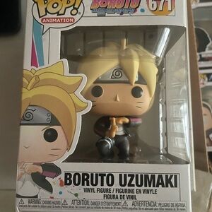 Funko Pop Boruto Uzumaki Figure - Yellow and Black